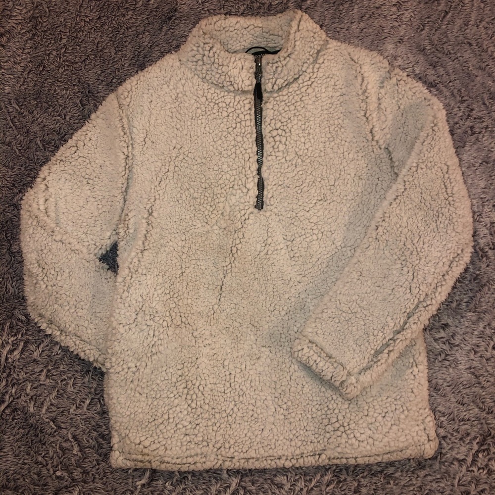 Quarter zip Sherpa